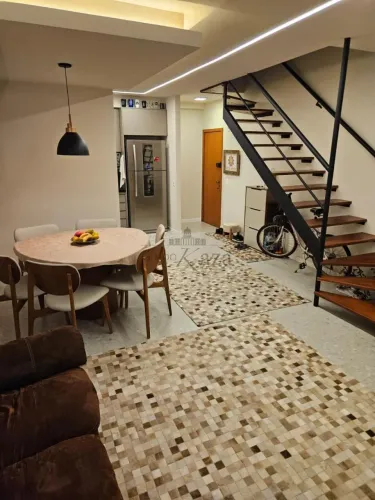 Apartamento Duplex- Residencial Mondrian Suíte Hotel - Parque Residencial Aquarius - 2 Dor
