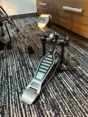 Pedal Simples Bateria Michael Corrente Dupla