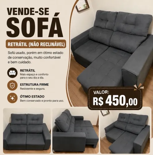 SOFÁ RETRÁTIL