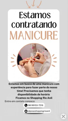 Vaga de manicure