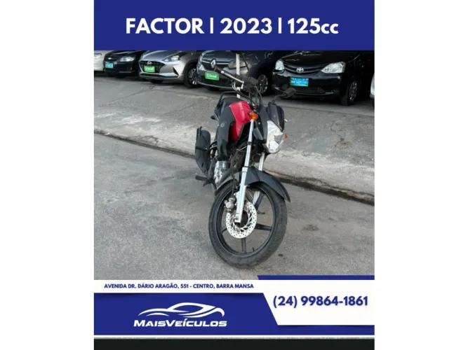 Yamaha Ybr 125i factor ed 2023