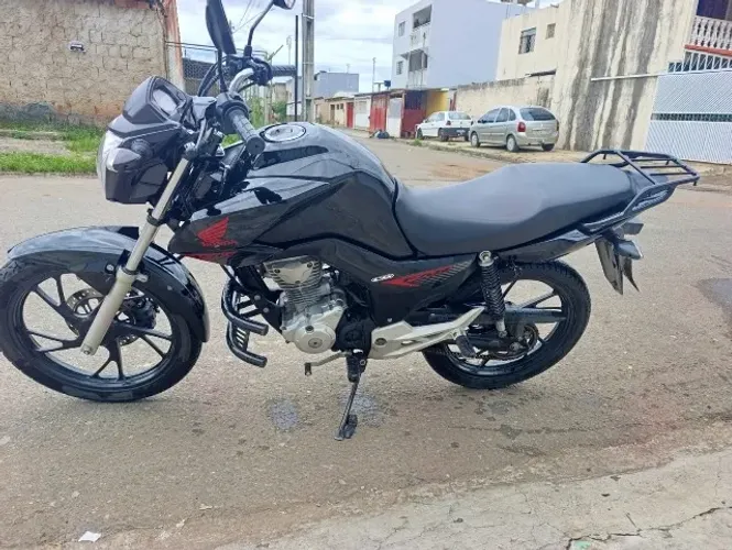 Honda CG FAN FLEX 2020 Preta 