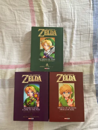 Mangás Zelda, volume 1 ao 3
