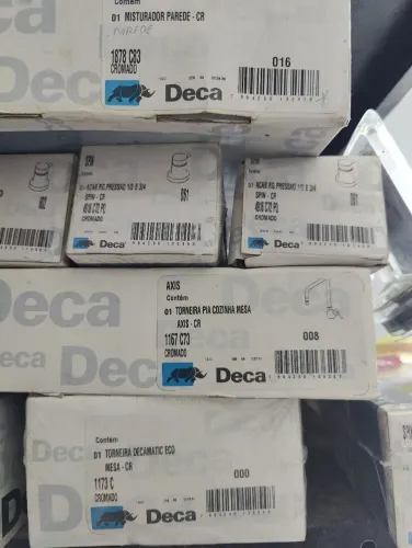 VENDO ESTOQUE DIVERSOS ITENS TORNEIRAS, CHUVEIROS, FECHADURAS, PRODUTOS CONSTRUÇÃO 
