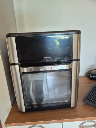 Air Fryer Mondial Forno Oven Preta 12L
