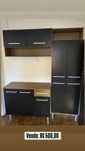 VENDO ARMÁRIO DE COZINHA R$ 500,00! CONSERVADO!