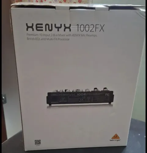 Mesa de som Behringer 1002 FX xenyx com efeitos sonoro 