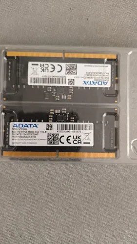 Tenho outras marcas, tamanhos e preços. Memória RAM 8GB ADATA DDR5 5600MHz SODIMM 2 Unid