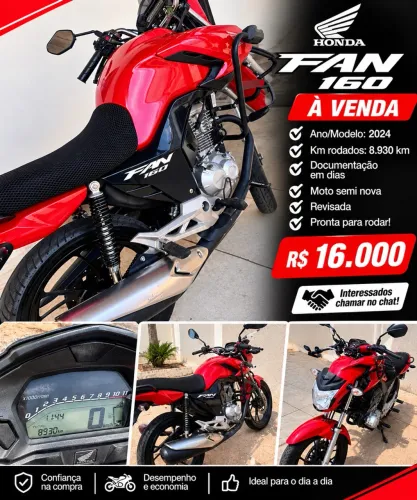 Honda CG 160 FAN Flex 2024