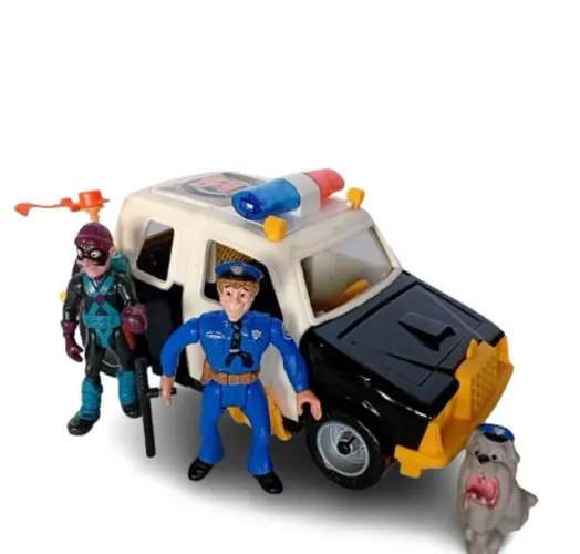 BRINQUEDO CRAZY CAR LOUCADEMIA DE POLICIA ORIGINAL WARNER BROS