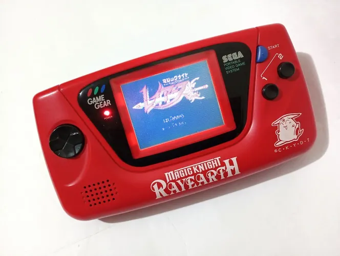 Sega Game Gear Magic Knight Rayearth Edição Limitada Original