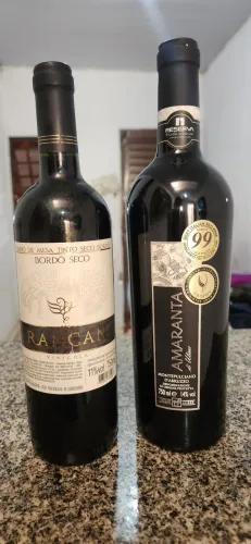 Vinho Amaranta 750ml e rancan 750ml