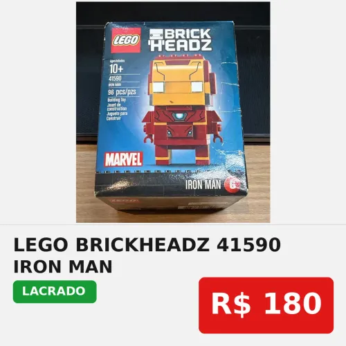 LEGO BrickHeadz Iron Man 41590 lacrado