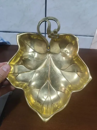 Mini centro de mesa vintage em latão