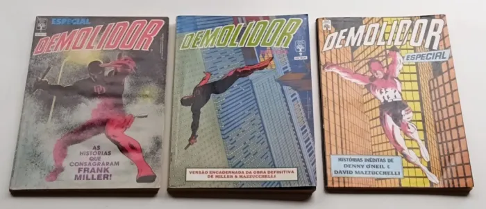 HQ FORMATINHO DEMOLIDOR ESPECIAL 1, 2 E 3 Excelente Estado 