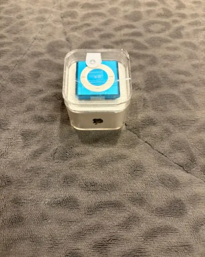 iPod Shuffle 4 Geracao 2GB Azul com Caixa