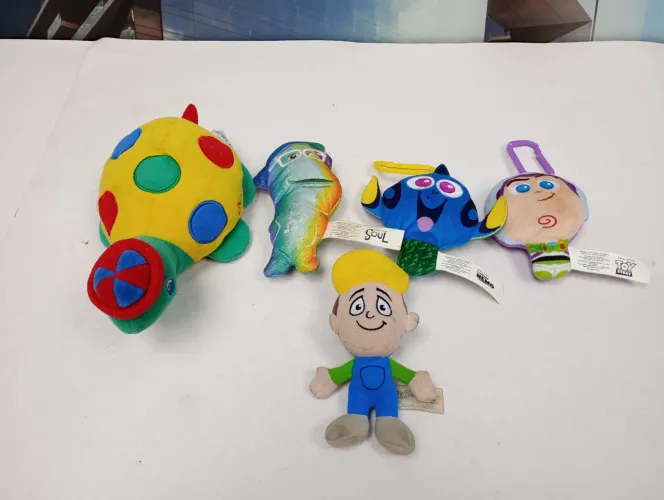 Ursinhos de Pelúcia Originais Disney (Lote com 5 Itens)