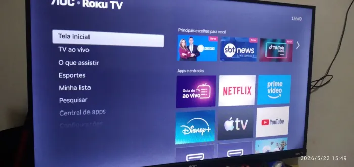 Televisão AOC 32 polegadas smart