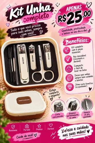 KIT UNHA 