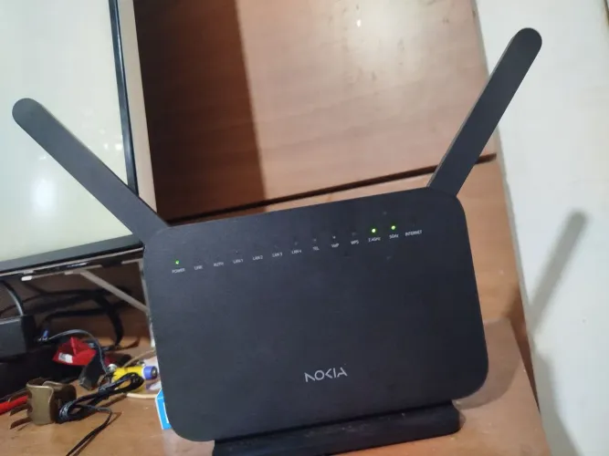 Roteador Nokia Wi-Fi 6 Dual Band Fibra Óptica G-1425G-A
