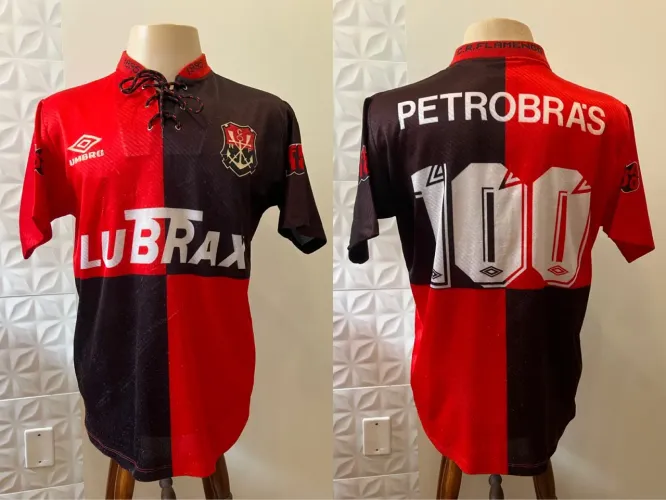 Camisa Flamengo Papagaio de vintém centenário