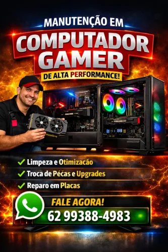 reparo em computadores gamers de alta peformance  