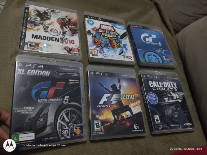 Jogos de ps3 originais ler descrição