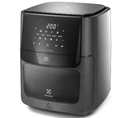 Air Fry Fritadeira Elétrica sem oleo Forno Oven Airfryer 12L digital receita programada 2
