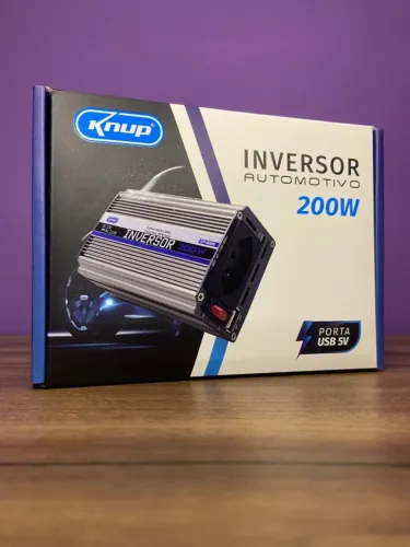 Inversor de Energia 200w 12v p 110v ideal starlink mini