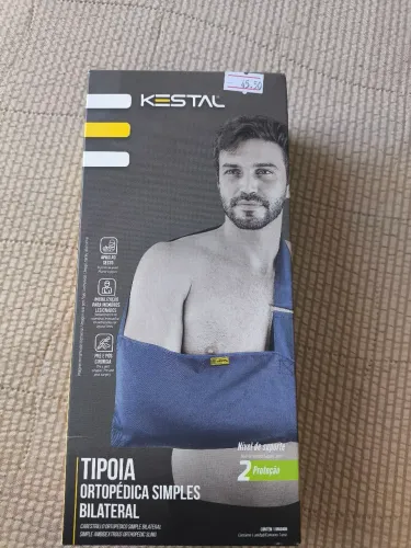 Tipoia ortopédica simples bilateral usada poucas vezes R$ 30,00