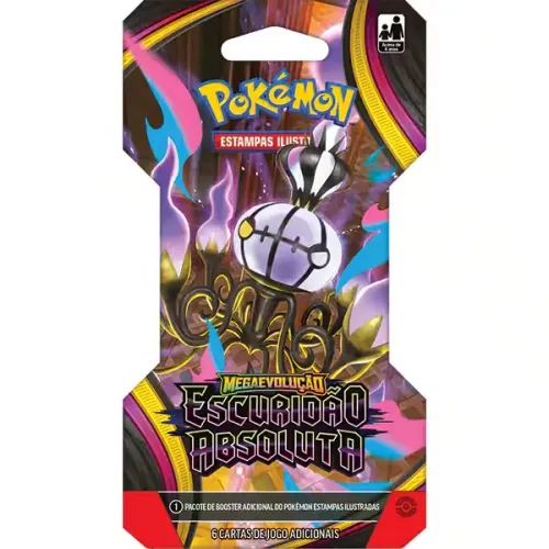 Blister Unitário Pokémon ME05 Escuridão Absoluta