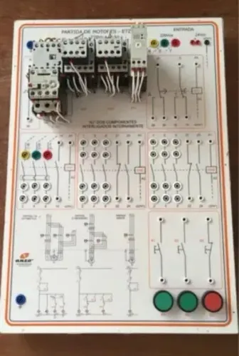 Kits Didáticos Estrela/Triângulo (24V e 220V) e Banco de Lampadas