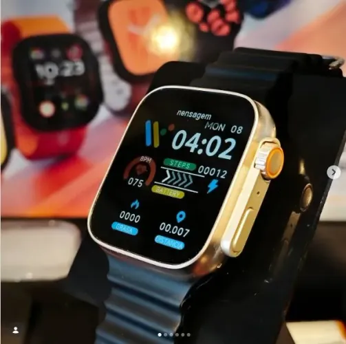 Relógio Smartwatch W85 Pro Max 7 Pulseiras