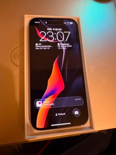 ? iPhone 15 Azul 256GB - Estado de Novo | Sem Marcas | Saúde da Bateria 84%