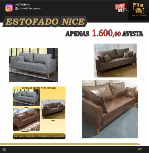 ESTOFADO NICE EM LINHO