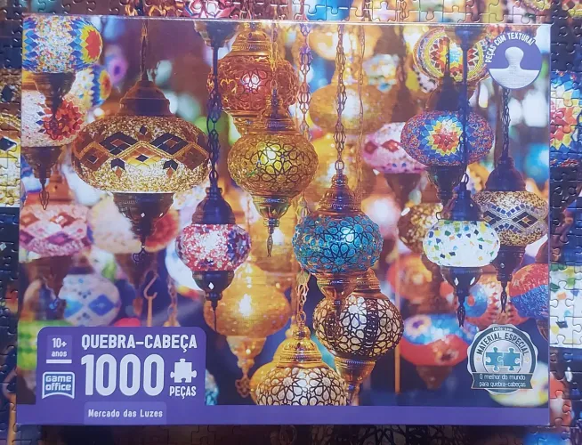 Quebra cabeça 1000 peças