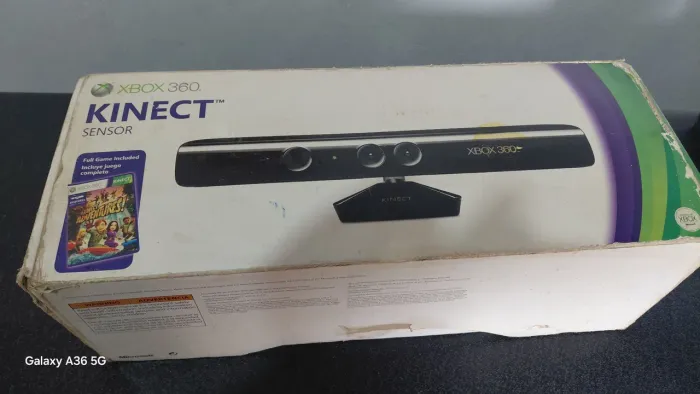 Kinect na caixa