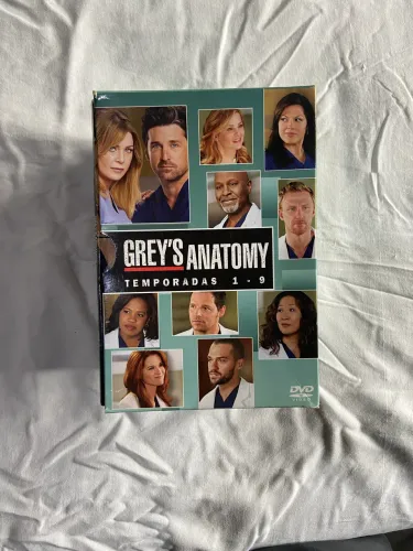 Box DVD Grey?s Anatomy - 1ª à 9ª temporada