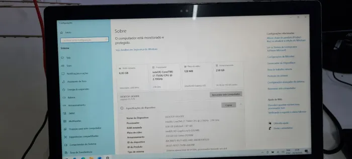 NOTEBOOK DELL INTEL CORE I7 
