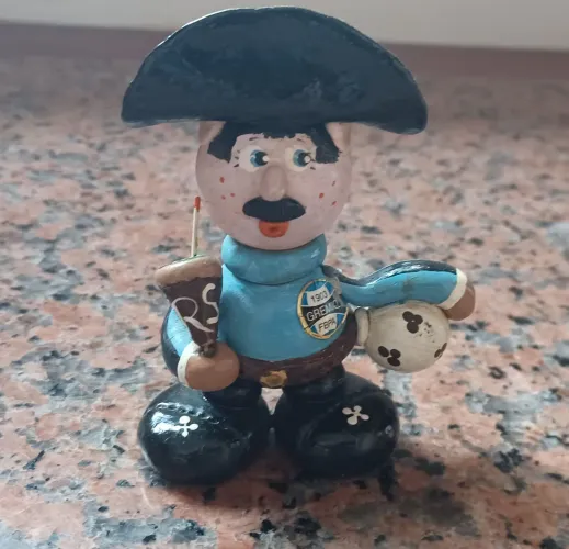 Boneco Mosqueteiro Grêmio Feito a Mão