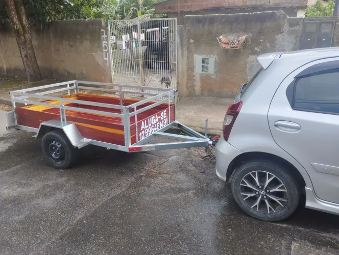 Alugo reboque fazendinha documentada tudo ok