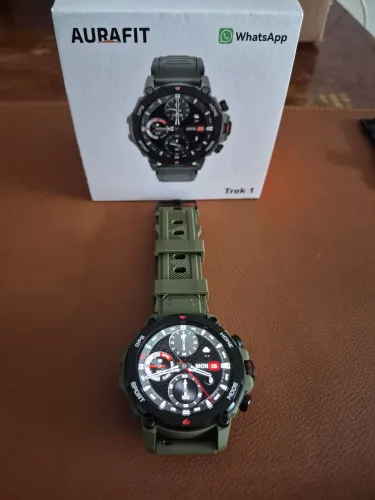 Smartwatch Aurafit G6 Verde Militar