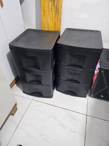 2 Gaveteiros de plástico por 90 ou 45 a unidade 