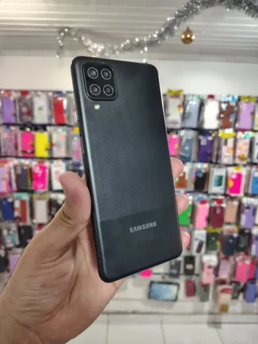 Celular Samsung A12 64GB Original Completo Com Garantia