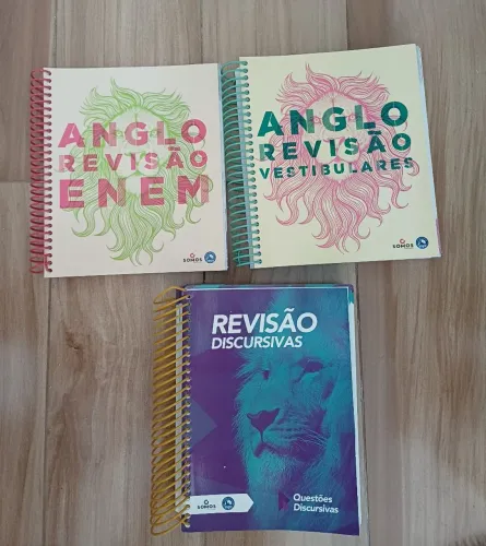 Apostilhas de estudo ANGLO para Vestibular