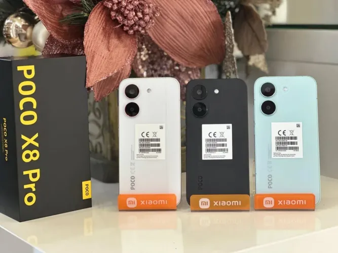POCO X8 PRO 256GB - LOJA FISICA 