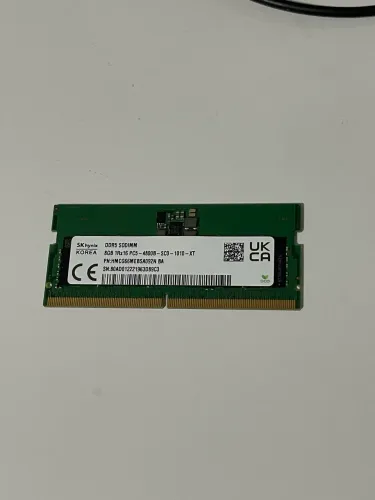 Memória ram 16GB DDR5 notebook