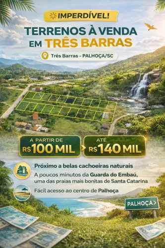 TERRENOS E CASA PALHOÇA SANTA CATARINA