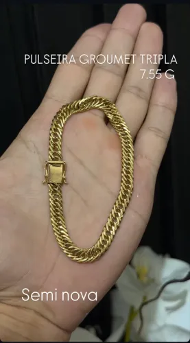 Pulseira GROUMET triplo