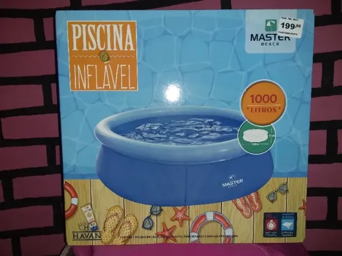 Piscina inflável 1000 litros 